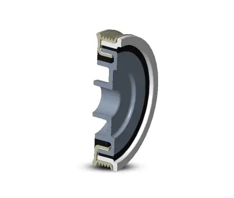 Dual Mass Rubber Damper